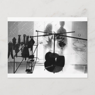 Postal Homenaje a Duchamp