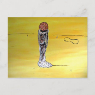 Postal Homenaje al Dalí