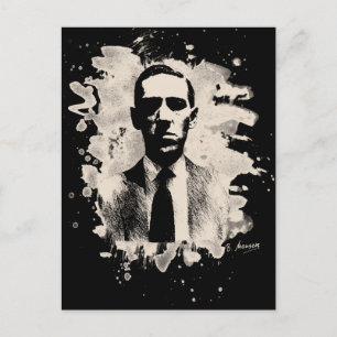 Postal Homenaje de H. P. Lovecraft