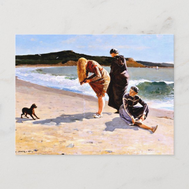 Postal Homer - Cabeza de águila, Manchester, (Anverso)