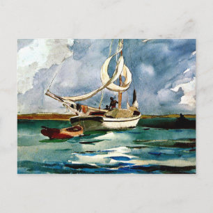 Postal Homer - Sloop, Bermudas