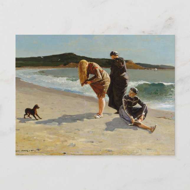 Postal Homer Winslow Art Work (Anverso)