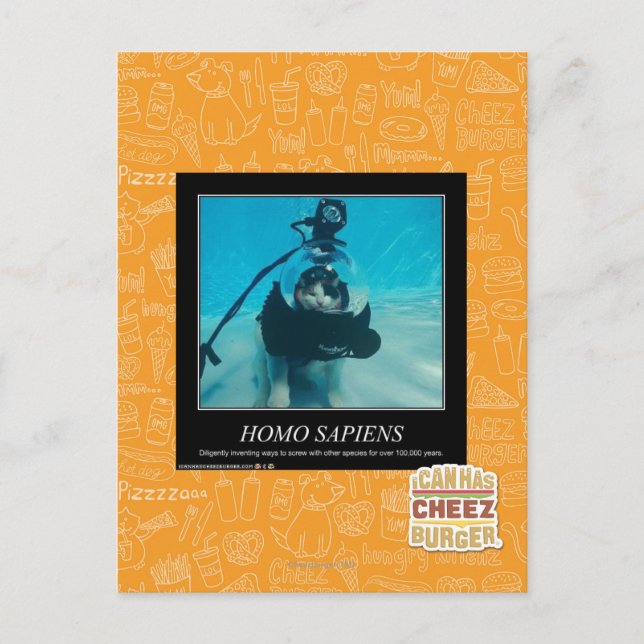 Postal Homo Sapiens (Anverso)
