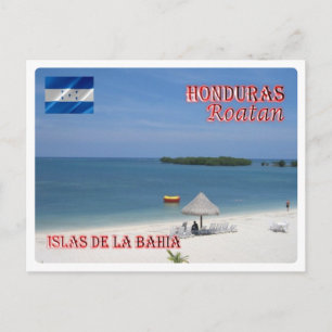 Postal Honduras - Roatan - Islas de la Bahía -