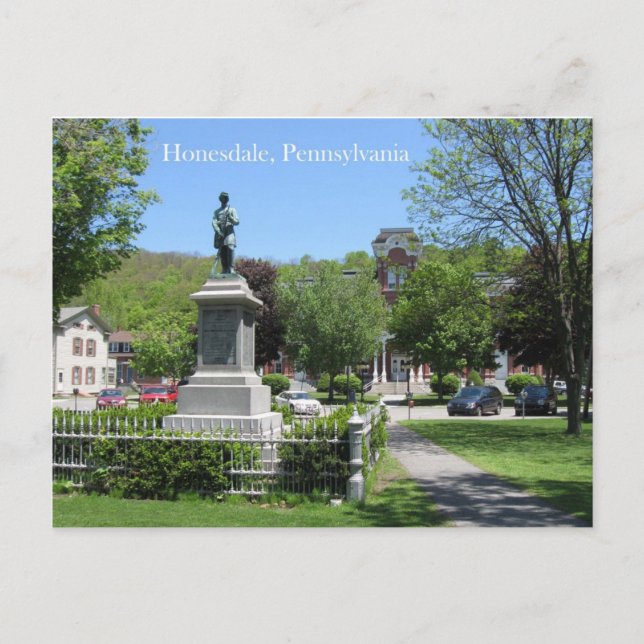 Postal Honesdale, PA (Anverso)