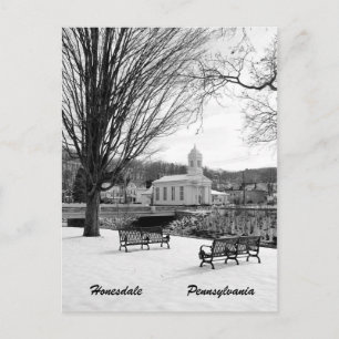 Postal Honesdale Pennsylvania Postcard