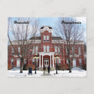 Postal Honesdale Pennsylvania Postcard