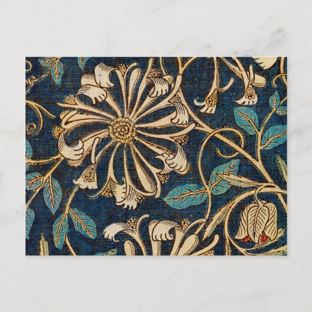 Postal Honeysuckle, William Morris (Anverso)
