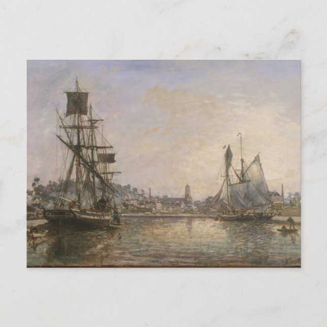 Postal Honfleur (Anverso)