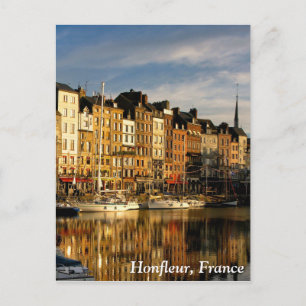 Postal Honfleur, Francia