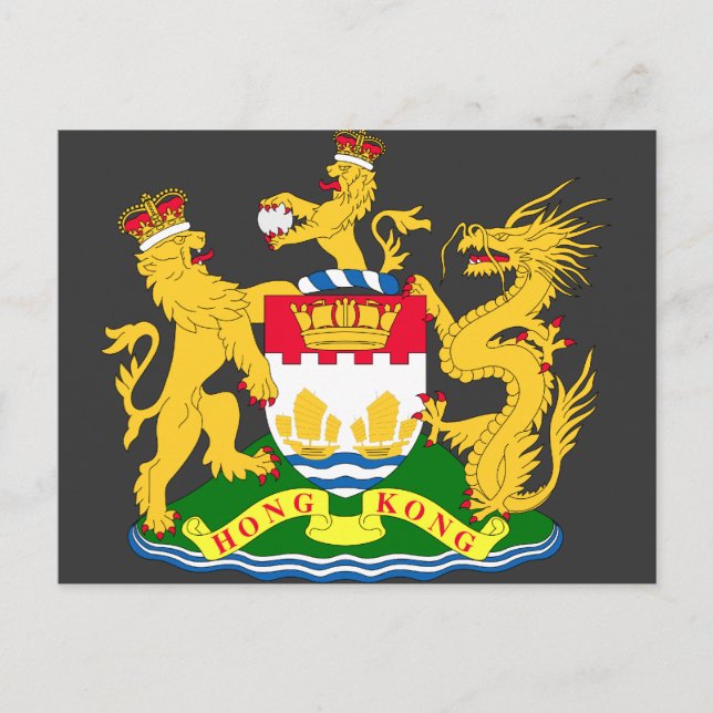 Postal Hong Kong, China (Anverso)