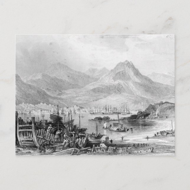 Postal Hong-Kong de Kowloon (Anverso)