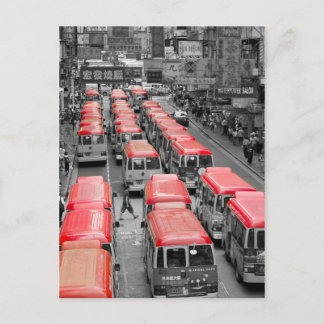 Postal Hong Kong en dos tonos