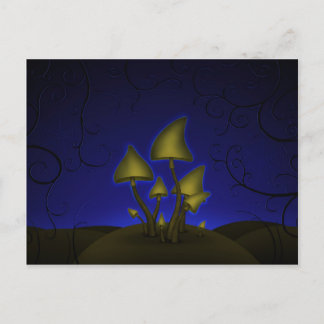 Postal Hongos (Noche de Halloween)