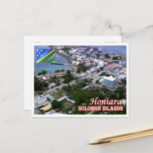Postal Honiara - Vista aérea - Islas Salomón -