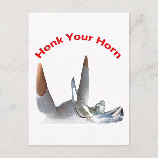 Postal Honk Your Horn (Anverso)