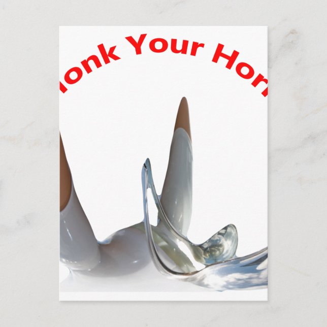 Postal Honk Your Horn (Anverso)