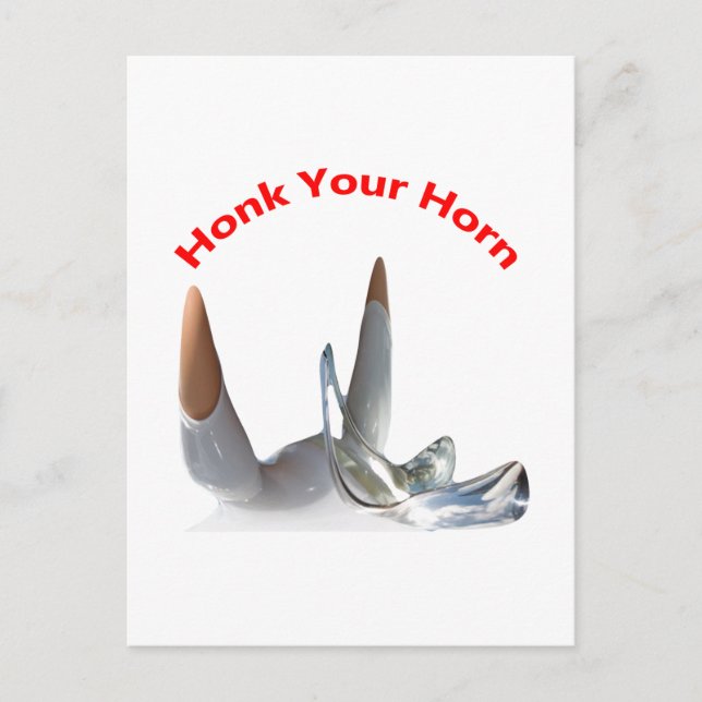 Postal Honk Your Horn (Anverso)