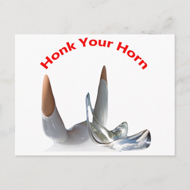 Postal Honk Your Horn (Anverso)