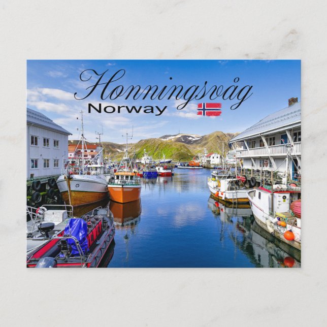Postal Honningsvåg (Anverso)