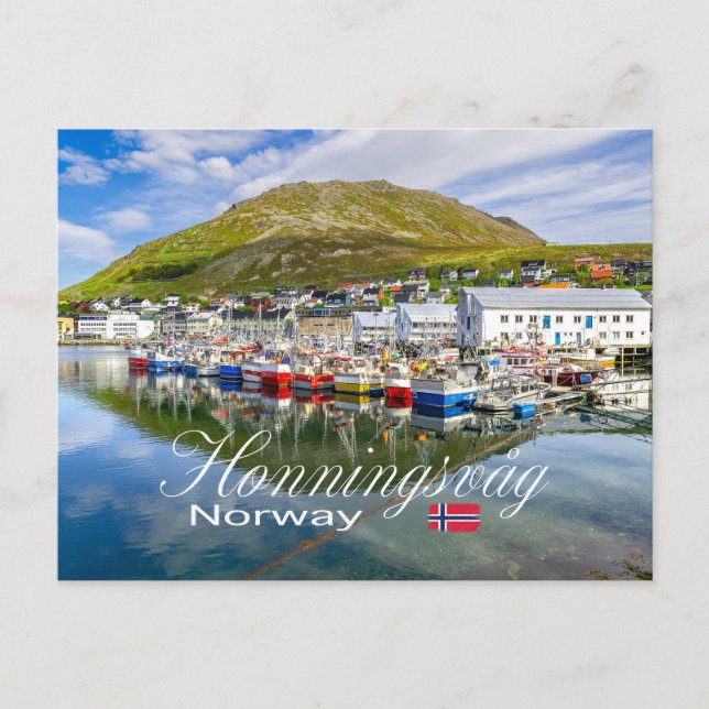 Postal Honningsvåg (Anverso)