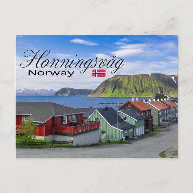 Postal Honningsvåg (Anverso)