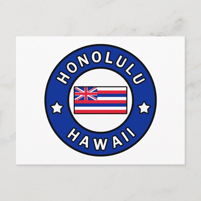 Postal Honolulu Hawaii (Anverso)