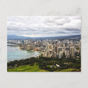 Postal Honolulu Postcard