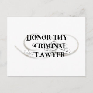 Postal Honor a tu abogado criminal