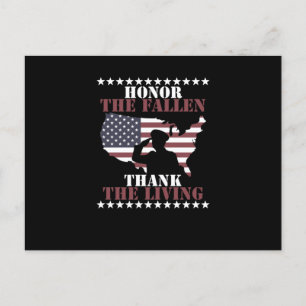 Postal Honor The Fallen Gracias Al Día De Los Veteranos V