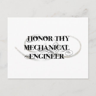 Postal Honor Thy Mechaner Engineer