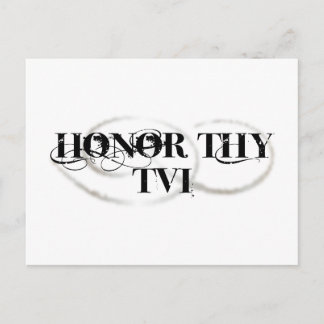 Postal Honor Thy TVI