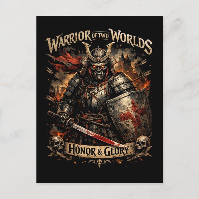 Postal Honor y Gloria (Anverso)