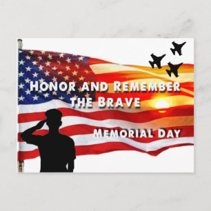 Postal Honor y recuerdo a los valientes