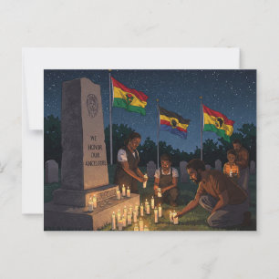Postal Honramos A Nuestros Ancestros. 19 de junio