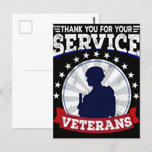 Postal Honrando a nuestros héroes este Día de los Veteran