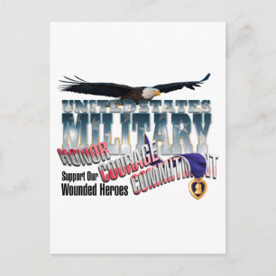 Postal Honrar a nuestros héroes militares