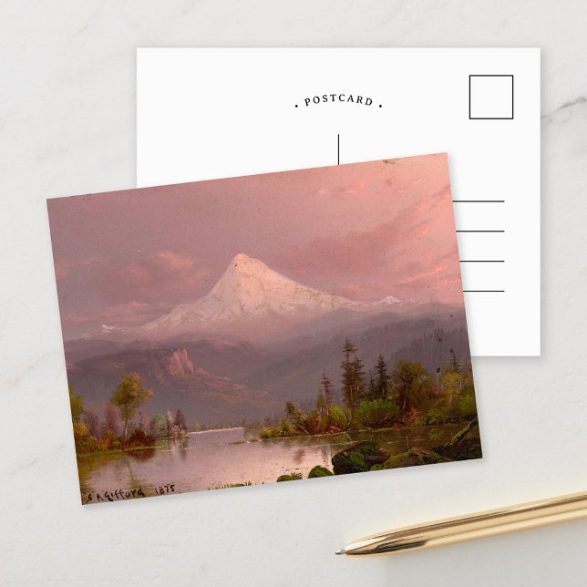 Postal Hood de montaje, O | Sanford Robinson Gifford (Subido por el creador)