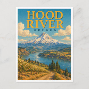 Postal Hood River Oregon Mount Hood GeoSaga