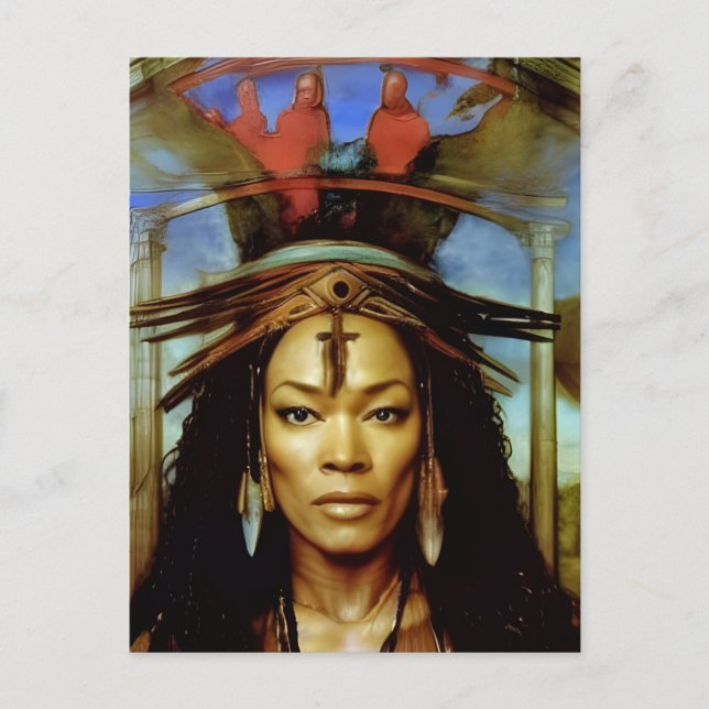 Postal Hoodoo Priestess (Anverso)