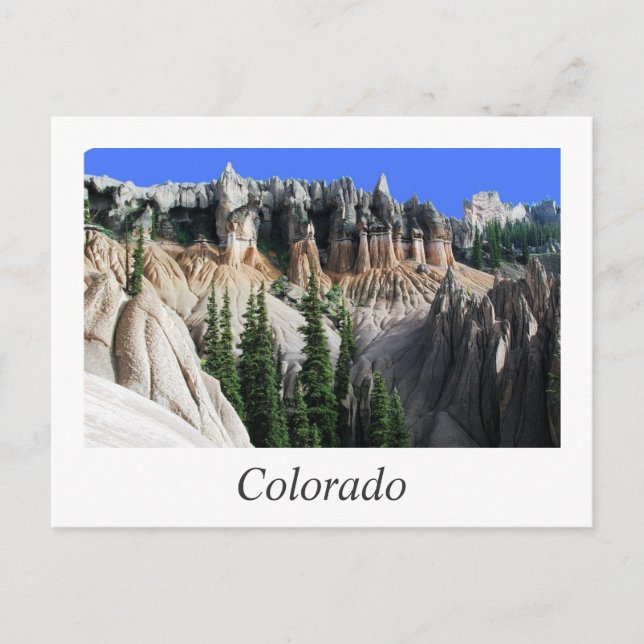 Postal hoodoos de Colorado (Anverso)