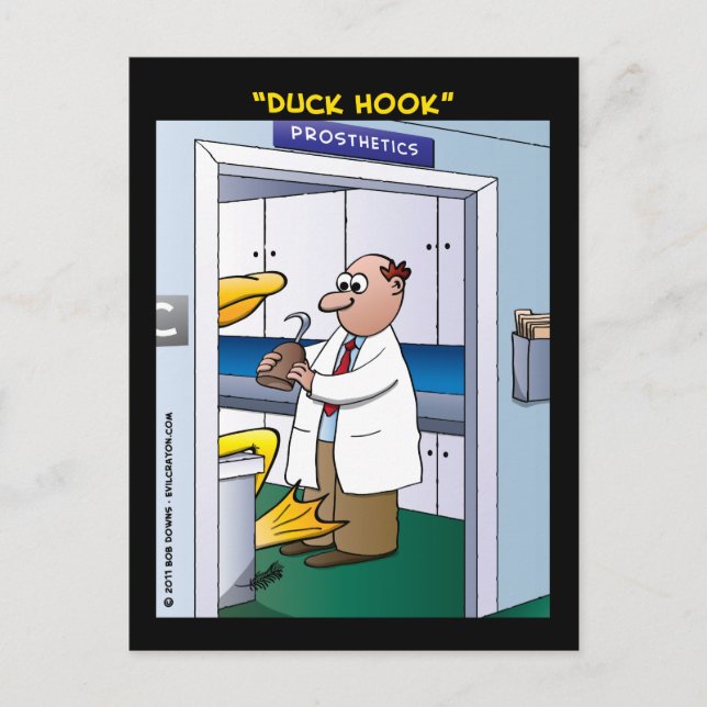 Postal "Hook de pato" (Anverso)