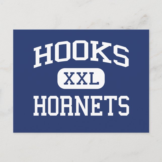 Postal Hooks - Hornets - Escuela Secundaria Junior - Hook (Anverso)