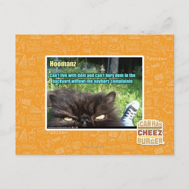 Postal Hoomanz (Anverso)