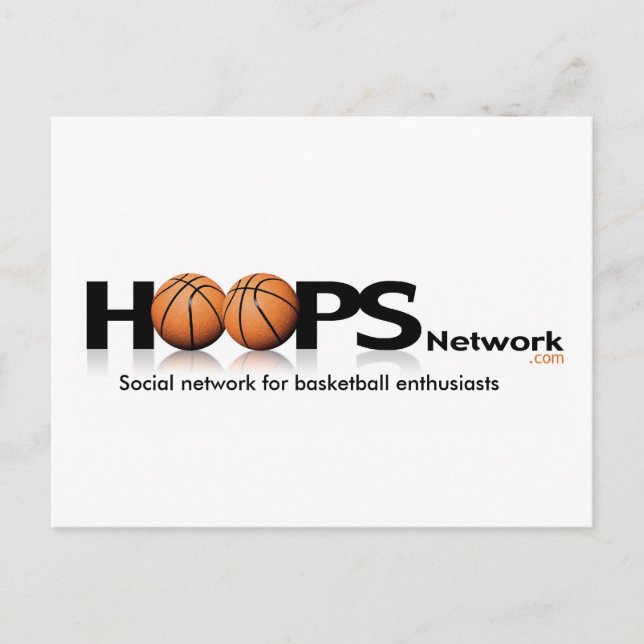 postal HoopsNetwork.com (Anverso)