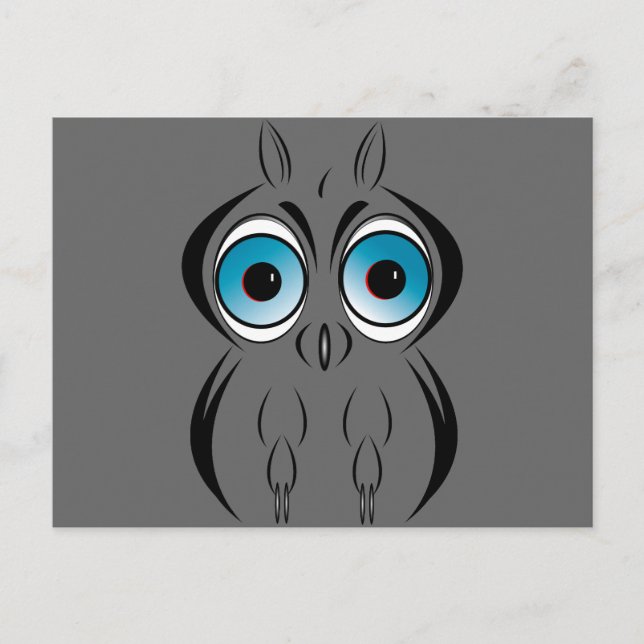 Postal Hooty (Anverso)