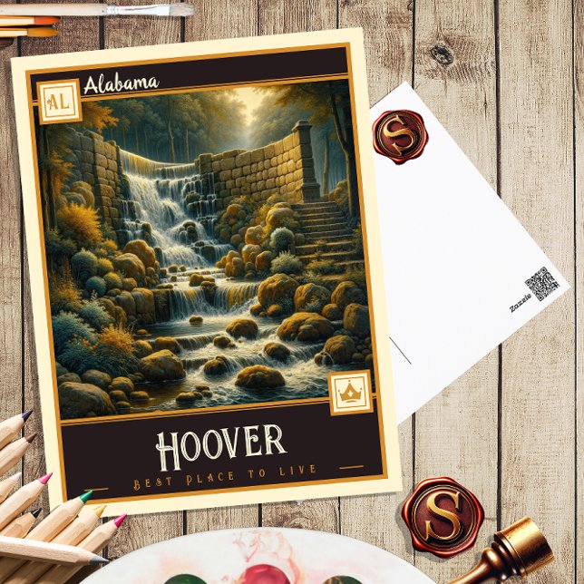 Postal Hoover, Alabama | Antiguo (Subido por el creador)