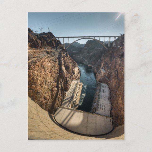 Postal Hoover Dam (Anverso)