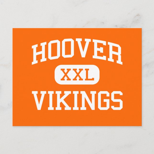 Postal Hoover - Vikings - High School - North Canton Ohio (Anverso)