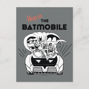 Postal Hop in the Batmobile